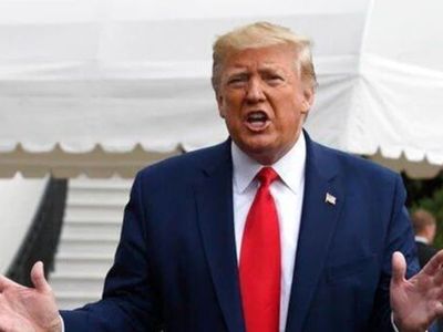 Donald Trump escorted from briefing after shooting outside White House Donald Trump escorted from briefing after shooting outside White House