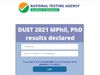 duet results 2021,