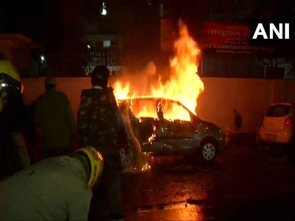 Arson in Delhi's Daryaganj
