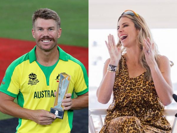 David Warner and Candice Warner