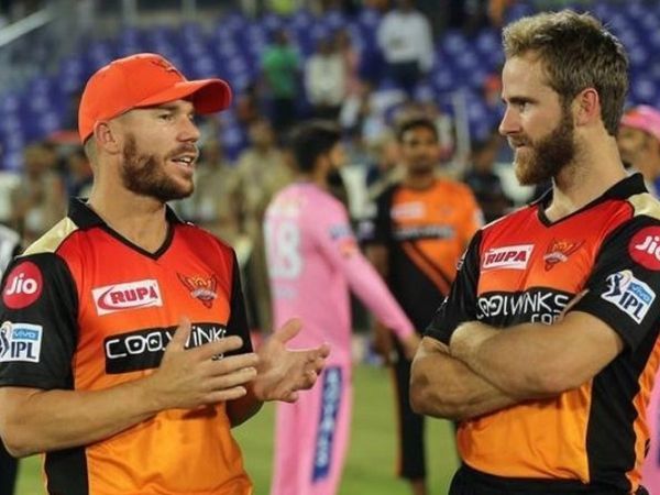 David Warner and Kane Williamson