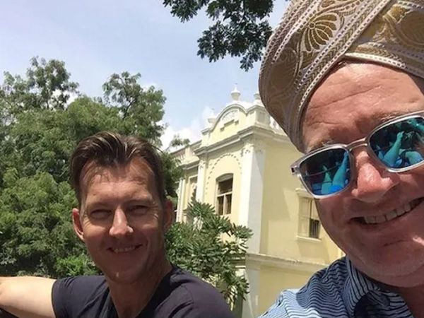 Dean Jones and Brett Lee