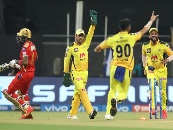 Deepak Chahar against Punjab Kings