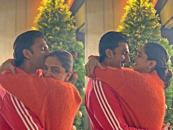 Deepika Padukone & Ranveer Singh Christmas Photos