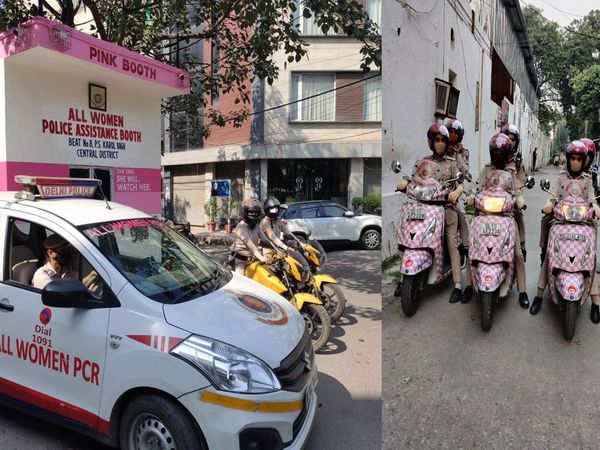 Delhi Police Pink Booth