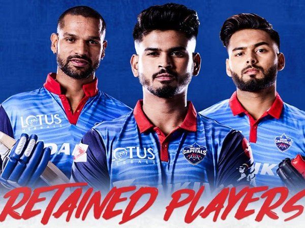 Delhi Capitals retained list