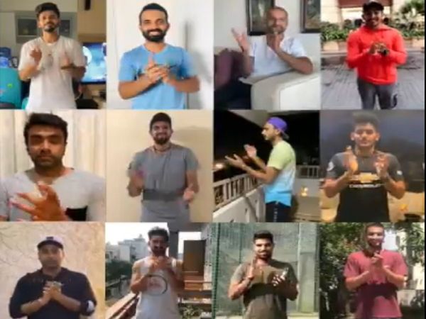 Delhi Capitals clapping