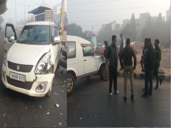 5 person arrested in Shakarpur Delhi in an alleged narco-terror case following an exchange of fire