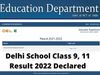 delhi govt school 9th class result, delhi govt school 9th class result 2022