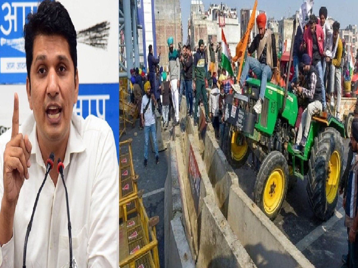 26 जनवरी की हिंसा पर 'AAP'का कैसा सवाल? MLA सौरभ बोले- पुलिस ने किसानों को पीटा, उसकी बातों पर भरोसा नहीं
