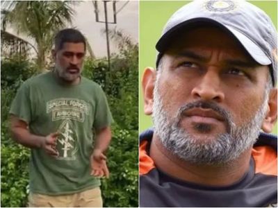 Fans of MS Dhoni want his white beard shaved Fans of MS Dhoni want his white beard shaved