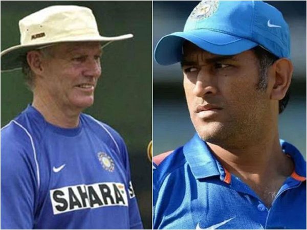 Greg Chappell and MS Dhoni