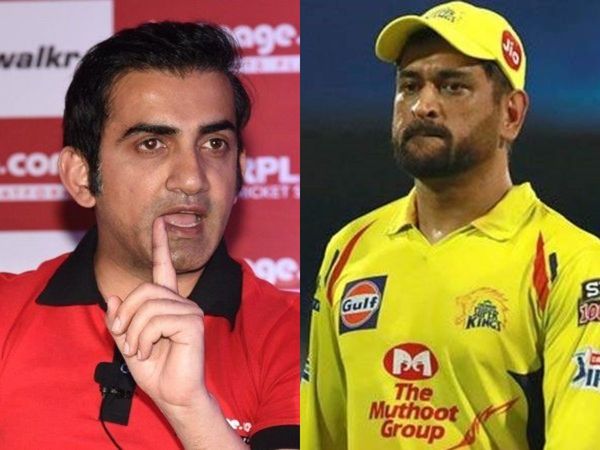 Gautam Gambhir and MS Dhoni