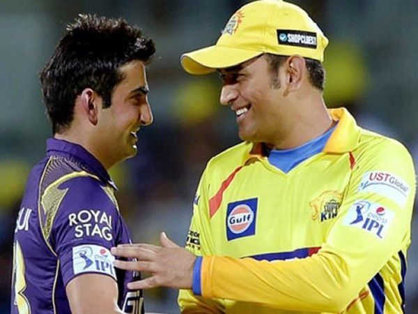 Gautam Gambhir and MS Dhoni