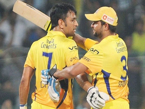 MS Dhoni and Sureh Raina