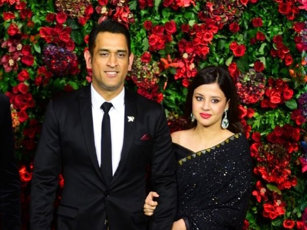 MS Dhoni and Sakshi Dhoni