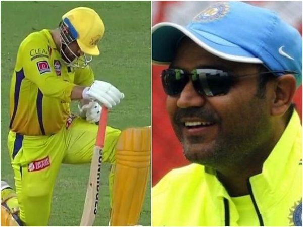 MS Dhoni and Virender Sehwag