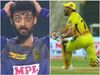 Varun Chakravarthy dismisses MS Dhoni