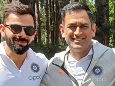 Virat Kohli tweets on MS Dhoni retirement Virat Kohli tweets on MS Dhoni retirement