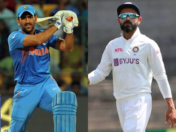 MS Dhoni and Virat Kohli