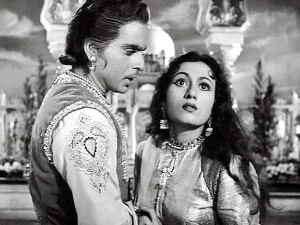 Dilip Kumar and Madhubala 