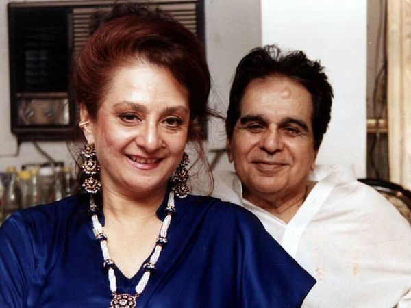 Dilip Kumar and Saira Banu