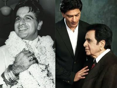 Dilip Kumar and Shah Rukh Khan Dilip Kumar and Shah Rukh Khan