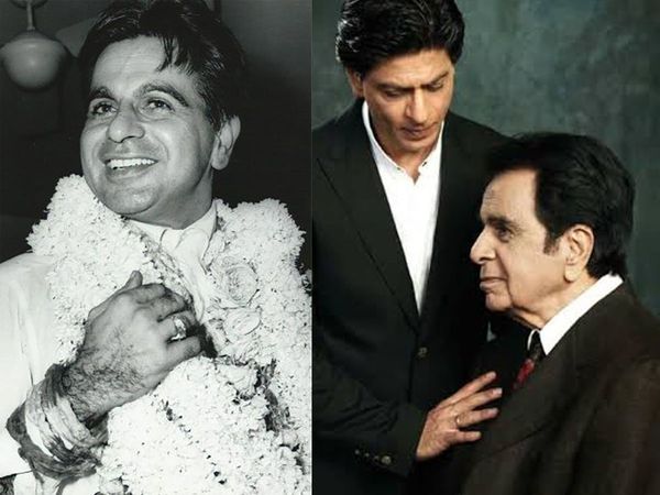 Dilip Kumar and Shah Rukh Khan