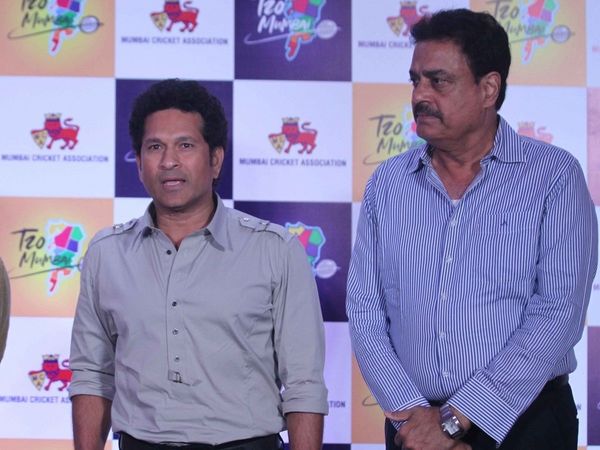 Sachin Tendulkar and Dilip Vengsarkar