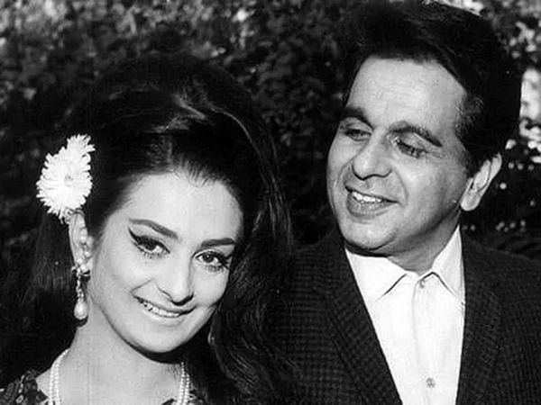 Dilip Kumar and Saira Banu