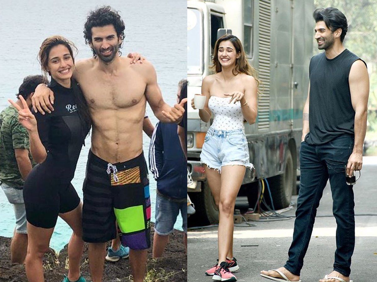 Disha Patani Aditya Roy Kapur मलग फलम म दश पटन सग हट सन दग आदतय पन क