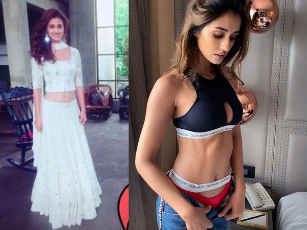 Disha Patani first film throwback photo