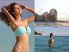 Disha Patani on the beach Bikni photos