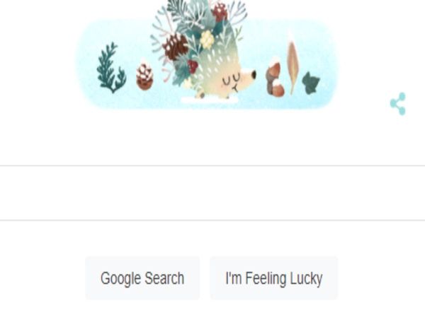 Google marks the beginning of winter solstice with animated doodle