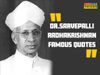 Dr Radhakrishnan Teachers Day Quotes