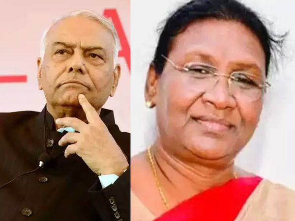 Draupadi Murmu_yashwant sinha