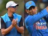 Rahul Dravid and MS Dhoni