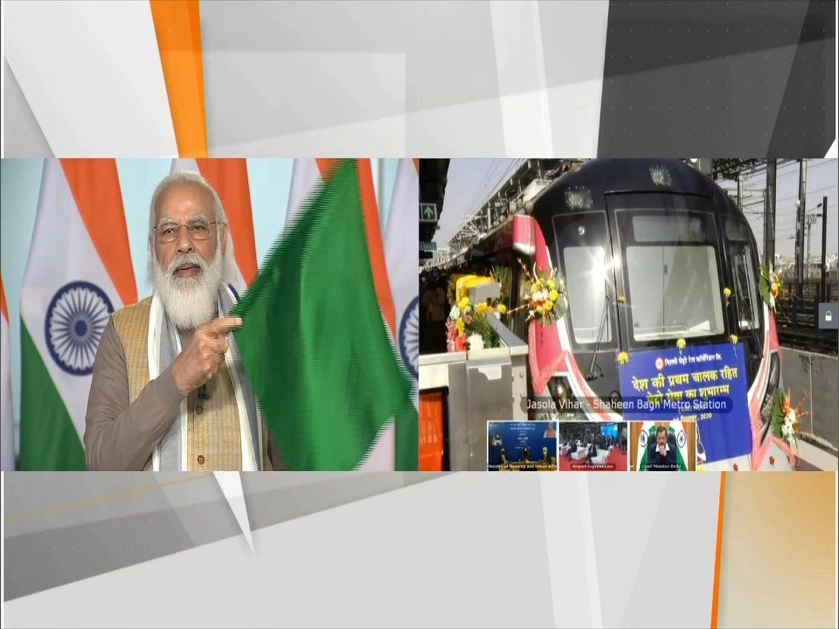Driverless Metro: पीएम मोदी ने ने दी देश को पहली ड्राइवरलेस मेट्रो की सौगात, दिखाई हरी झंडी