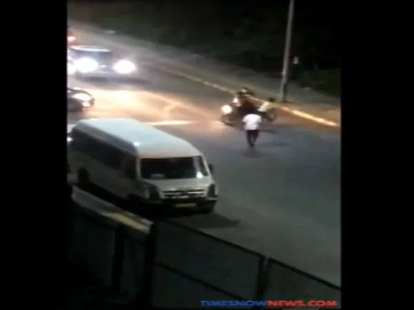Two men in Pune allegedly created a ruckus on a road and assaulted passersby