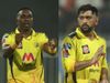 Dwayne Bravo and MS Dhoni