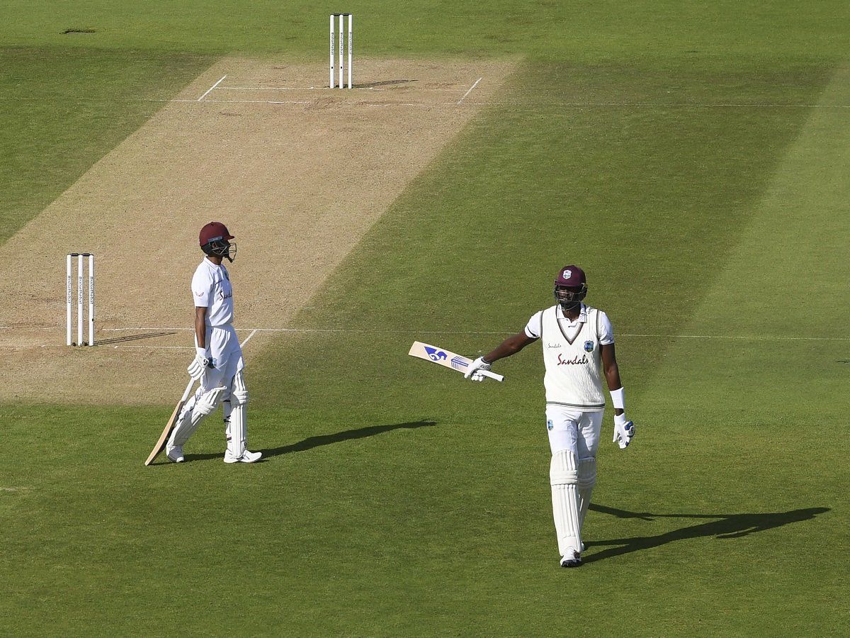 ENG vs WI 1st Test Day-3: दो बल्लेबाजों के अर्धशतकों के साथ मजबूत स्थिति में वेस्टइंडीज