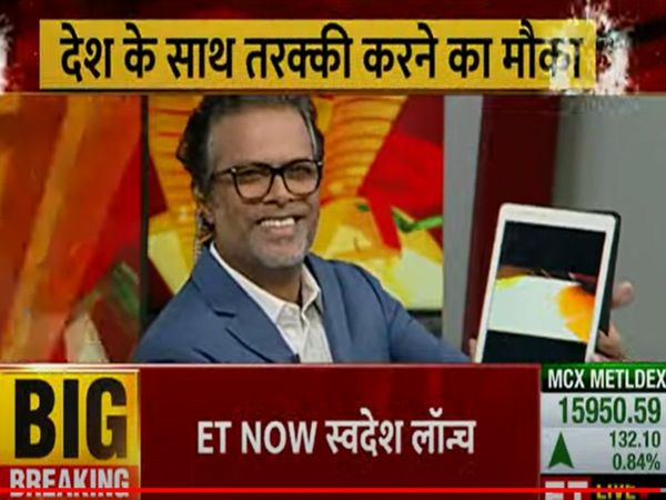 Times Network's Hindi business news channel 'ET NOW Swadesh' launched