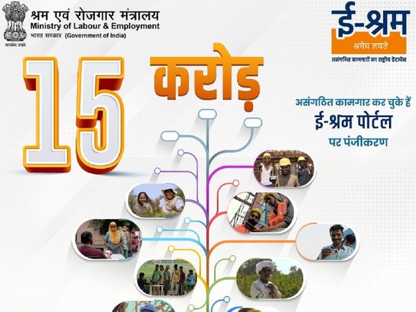 What is e-SHRAM card What are the benefits of e-SHRAM portal