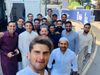 Pakistan cricket team celebrating Eid in England