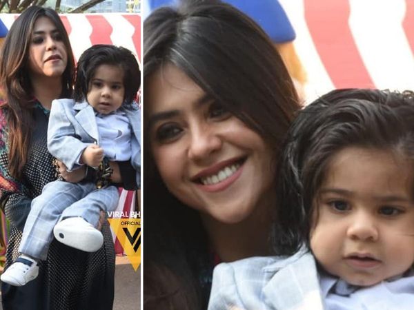 Ravie Kapoor Son Of Ekta Kapoor First photo viral Check Jeetendra grandson Birthday Party