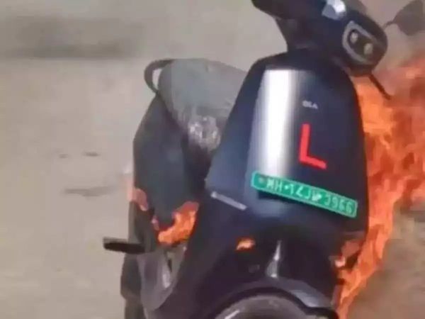 Electric Scooters Fire Incident