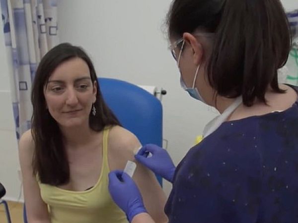 Elisa Granato First patients injected in UK Coronavirus vaccine trial