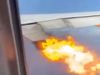Aircraft engine fire