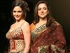 Esha Deol and Hema Malini