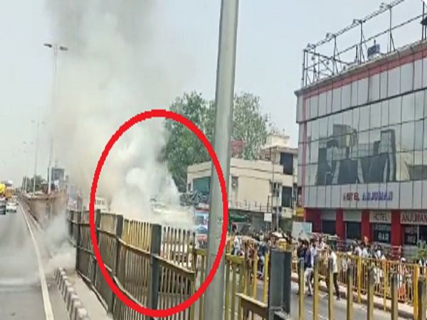 Fire In Agra